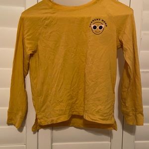 cute mustard long sleeve